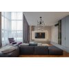 Riha Plafonnier Luminaires Globo Lighting Noir, 12 lumières