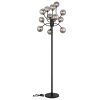 Riha Lampadaire Luminaires Globo Lighting Noir, 12 lumières