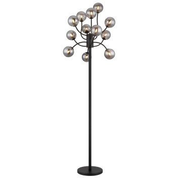 Riha Lampadaire Luminaires Globo Lighting Noir, 12 lumières