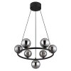 Riha Suspension Luminaires Globo Lighting Noir, 7 lumières