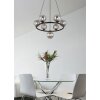 Riha Suspension Luminaires Globo Lighting Noir, 7 lumières