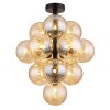 Conor Plafonnier Luminaires Globo Lighting Noir, 13 lumières