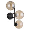 Conor Applique murale Luminaires Globo Lighting Noir, 3 lumières