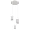 Korben Suspension Luminaires Globo Lighting Blanc, 3 lumières