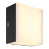 Sami Applique murale Luminaires Globo Lighting LED Noir, 1 lumière
