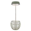 Wanda Lampe à poser Luminaires Globo Lighting LED Vert, 1 lumière
