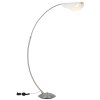 Robles Lampadaire Luminaires Globo Lighting LED Nickel mat, 1 lumière