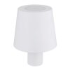 Yara Lampe à poser Luminaires Globo Lighting LED Blanc, 1 lumière, Changeur de couleurs