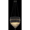 Eleos Lustre Luminaires Globo Lighting Noir, 3 lumières