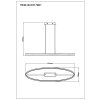 Della Suspension Luminaires Globo Lighting LED Noir, 1 lumière