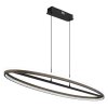 Della Suspension Luminaires Globo Lighting LED Noir, 1 lumière
