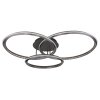 Alaina Plafonnier Luminaires Globo Lighting LED Gris, 1 lumière, Télécommandes