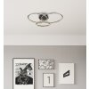 Alaina Plafonnier Luminaires Globo Lighting LED Gris, 1 lumière, Télécommandes