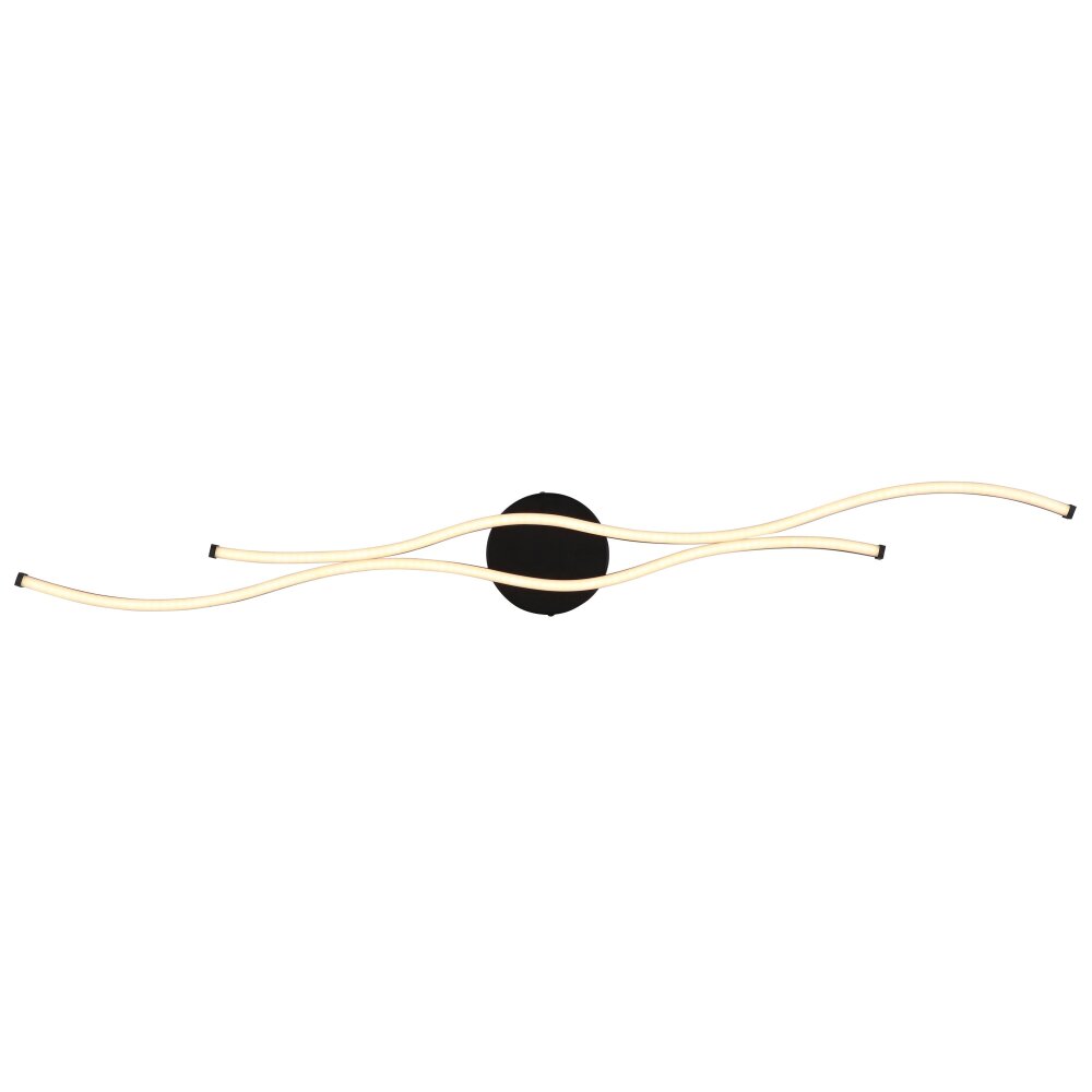 Boyd Plafonnier Luminaires Globo Lighting LED Noir, 1 lumière