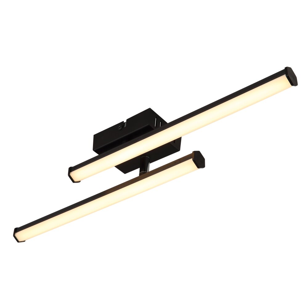 Kirina Plafonnier Luminaires Globo Lighting LED Noir, 1 lumière main product photo