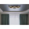 Obrien Plafonnier Luminaires Globo Lighting LED Écru, Noir, 1 lumière