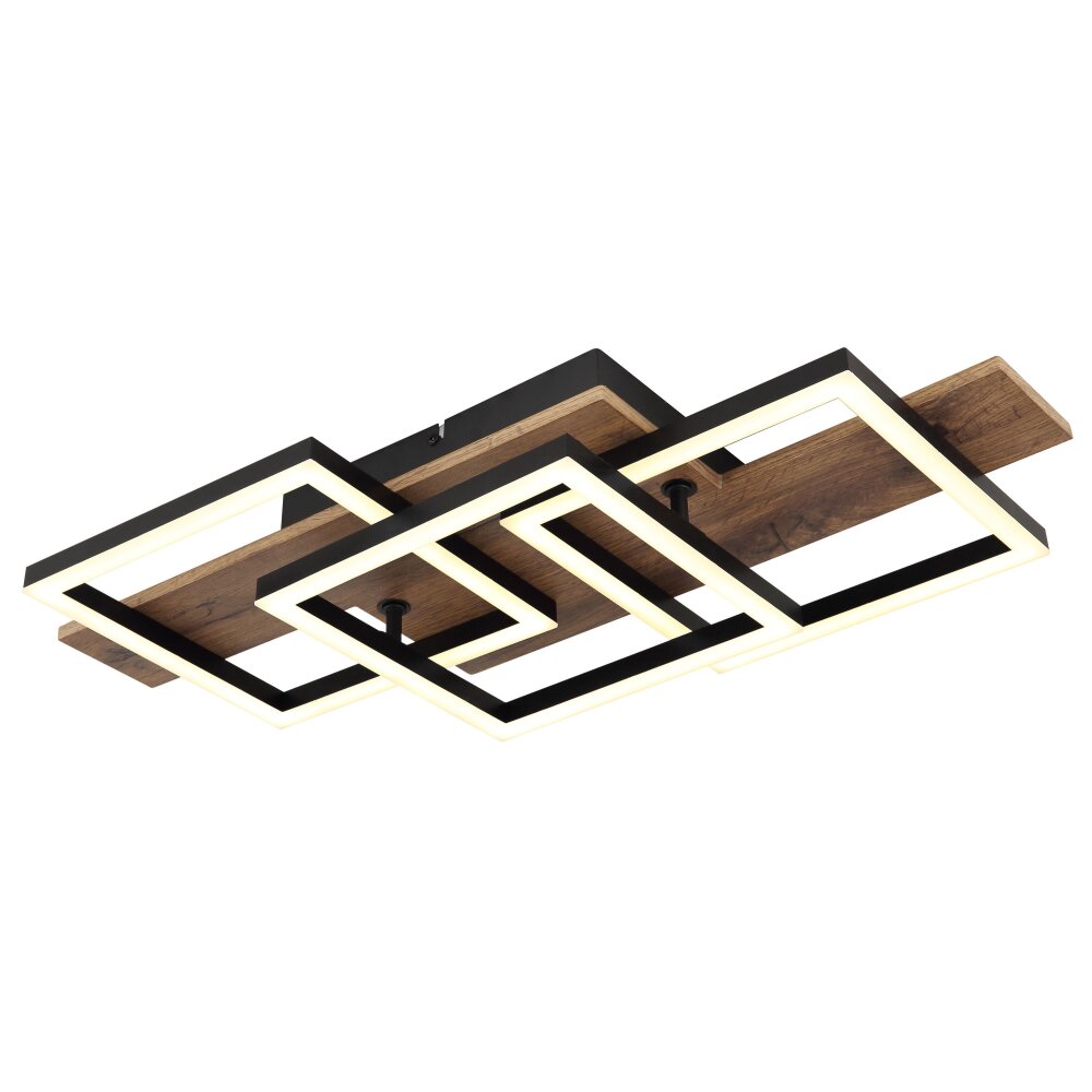 Jeffry Plafonnier Luminaires Globo Lighting LED Écru, Noir, 1 lumière main product photo