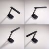 TINA Lampe à poser Luminaires Leuchten Direkt LED Noir, 1 lumière, Changeur de couleurs