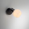 LOKI Applique murale / Plafonnier Luminaires Leuchten Direkt LED Noir, 1 lumière