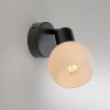 LOKI Applique murale / Plafonnier Luminaires Leuchten Direkt LED Noir, 1 lumière