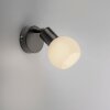LOKI Applique murale / Plafonnier Luminaires Leuchten Direkt LED Noir, 1 lumière
