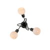 LOKI Plafonnier Luminaires Leuchten Direkt LED Noir, 3 lumières