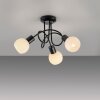 LOKI Plafonnier Luminaires Leuchten Direkt LED Noir, 3 lumières