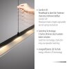 NELE Suspension Luminaires Leuchten Direkt LED Noir, 1 lumière