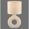 CARARA Lampe à poser Luminaires Leuchten Direkt LED Beige, 1 lumière