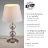 SIENA Lampe à poser Luminaires Leuchten Direkt LED Bronze, 1 lumière