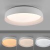 OSKO Plafonnier Luminaires Leuchten Direkt LED Blanc, 1 lumière, Télécommandes