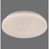 URANUS Plafonnier Luminaires Leuchten Direkt LED Blanc, 1 lumière