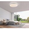 URANUS Plafonnier Luminaires Leuchten Direkt LED Blanc, 1 lumière