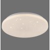 URANUS Plafonnier Luminaires Leuchten Direkt LED Blanc, 1 lumière
