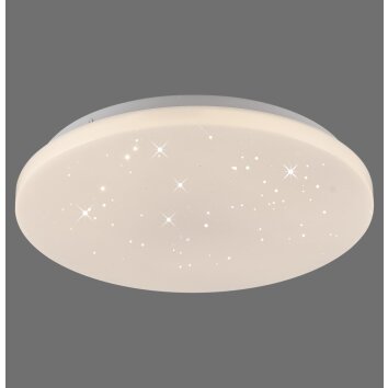 URANUS Plafonnier Luminaires Leuchten Direkt LED Blanc, 1 lumière