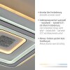TOLAGO Plafonnier Luminaires Leuchten Direkt LED Blanc, 1 lumière, Télécommandes