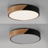 BILA Plafonnier Luminaires Leuchten Direkt LED Noir, 1 lumière