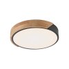 BILA Plafonnier Luminaires Leuchten Direkt LED Noir, 1 lumière