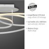 LUMACA Plafonnier Luminaires Leuchten Direkt LED Blanc, 1 lumière