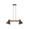 2.0 Suspension Luminaires Leuchten Direkt LED Brun, Noir, 2 lumières