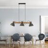 2.0 Suspension Luminaires Leuchten Direkt LED Brun, Noir, 3 lumières
