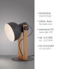 2.0 Lampe à poser Luminaires Leuchten Direkt LED Brun, Noir, 1 lumière