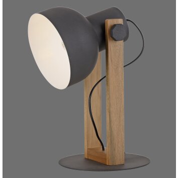 2.0 Lampe à poser Luminaires Leuchten Direkt LED Brun, Noir, 1 lumière