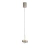 Q-Rotate Suspension Luminaires Paul Neuhaus LED Argenté, 1 lumière, Télécommandes