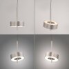 Q-Rotate Suspension Paul Neuhaus Q-Serie LED Argenté, 5 lumières