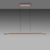 Hoop Suspension Luminaires Paul Neuhaus LED Brun, Argenté, 1 lumière