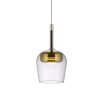Q-Kon Suspension Luminaires Paul Neuhaus LED Brun, 1 lumière, Télécommandes