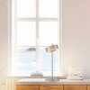 Q-Rotate Lampe à poser Luminaires Paul Neuhaus LED Argenté, 1 lumière