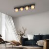 Rika Plafonnier Luminaires Paul Neuhaus LED Noir, 4 lumières