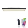 Q-Magong Plafonnier Luminaires Paul Neuhaus LED Noir, 1 lumière, Télécommandes